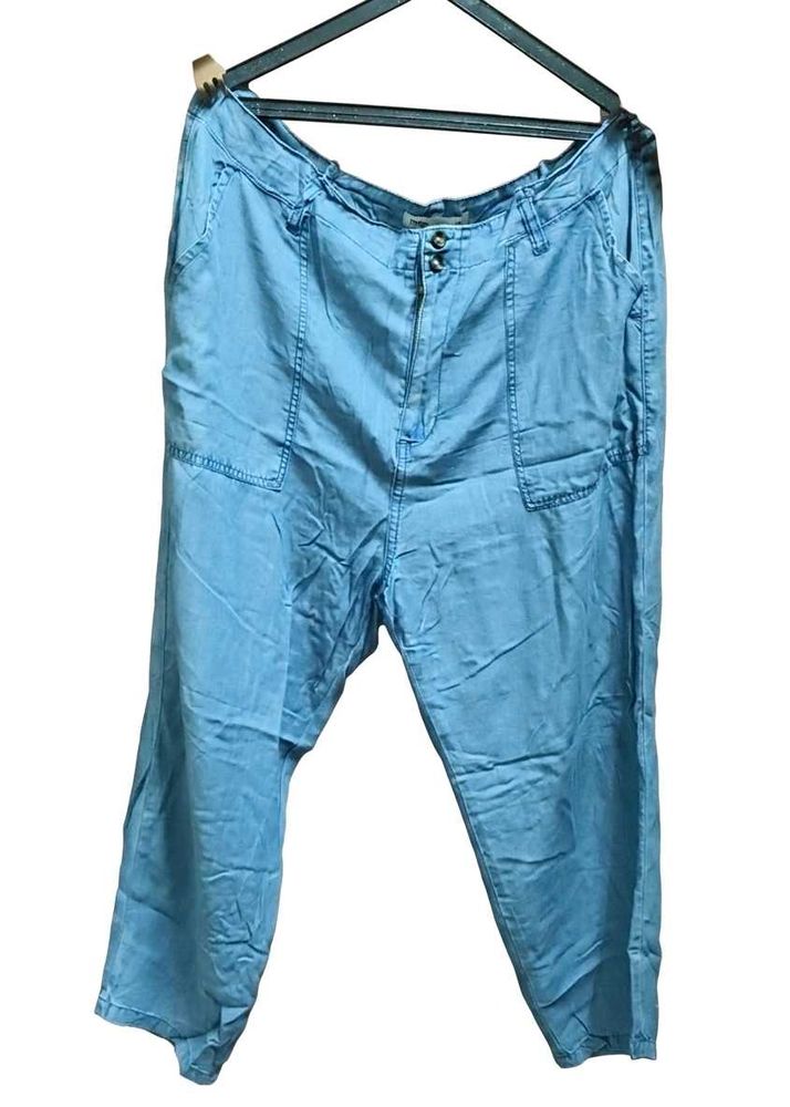 Light Blue (Jeancolour) Casual Pants
