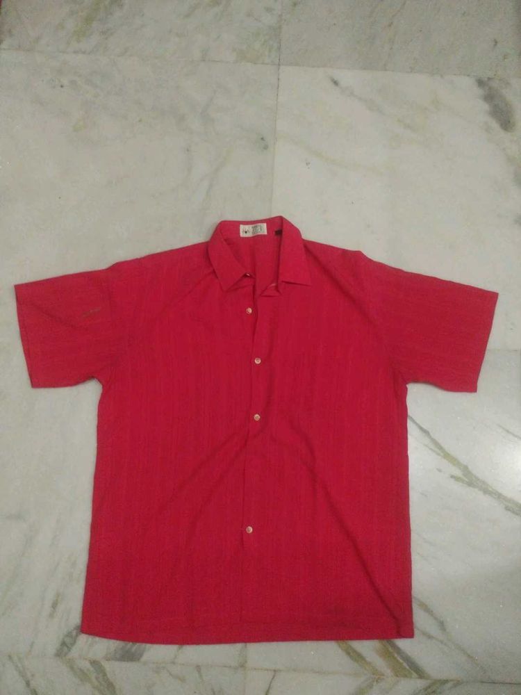 RED MEN'S SHIRT