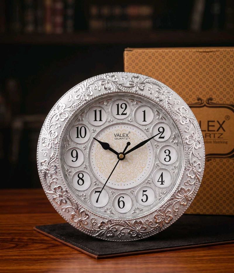 Vintage VALEX Quartz Table Clock