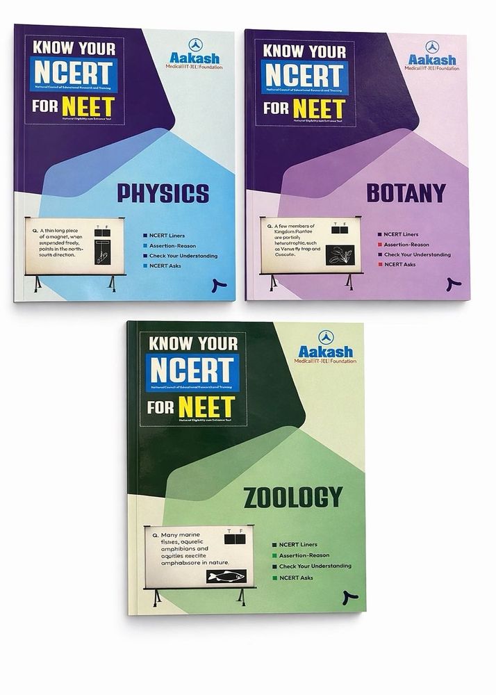 Aakash Know Your Ncert( Physics, Zoology, Botany )