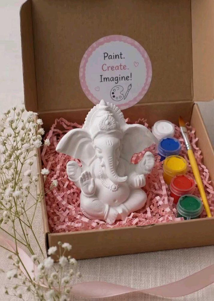 Paint Your Own Ganesha Idol Kit
