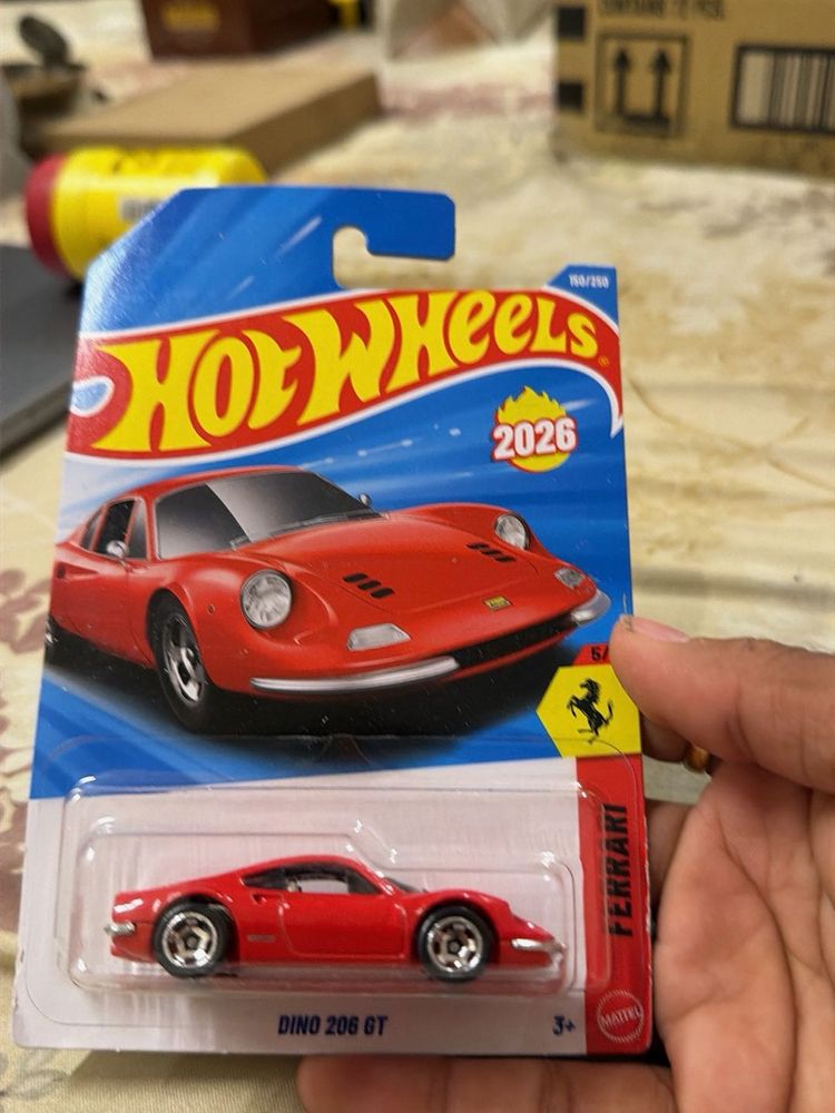 Hot Wheels Ferrari Dino 200 GT Rare