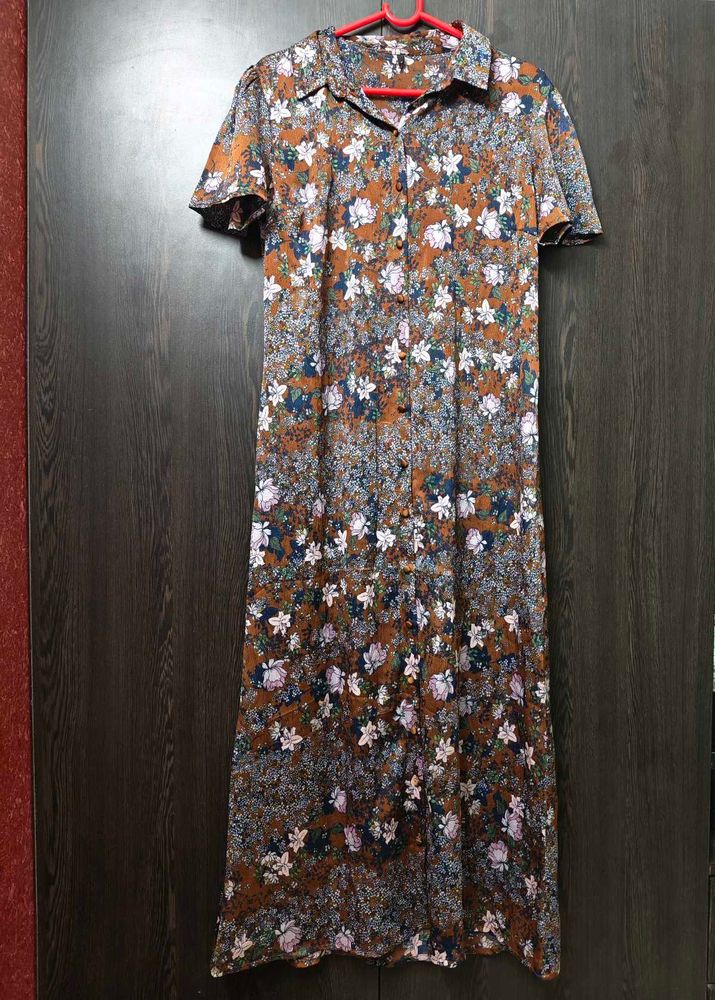 Floral Print long dress