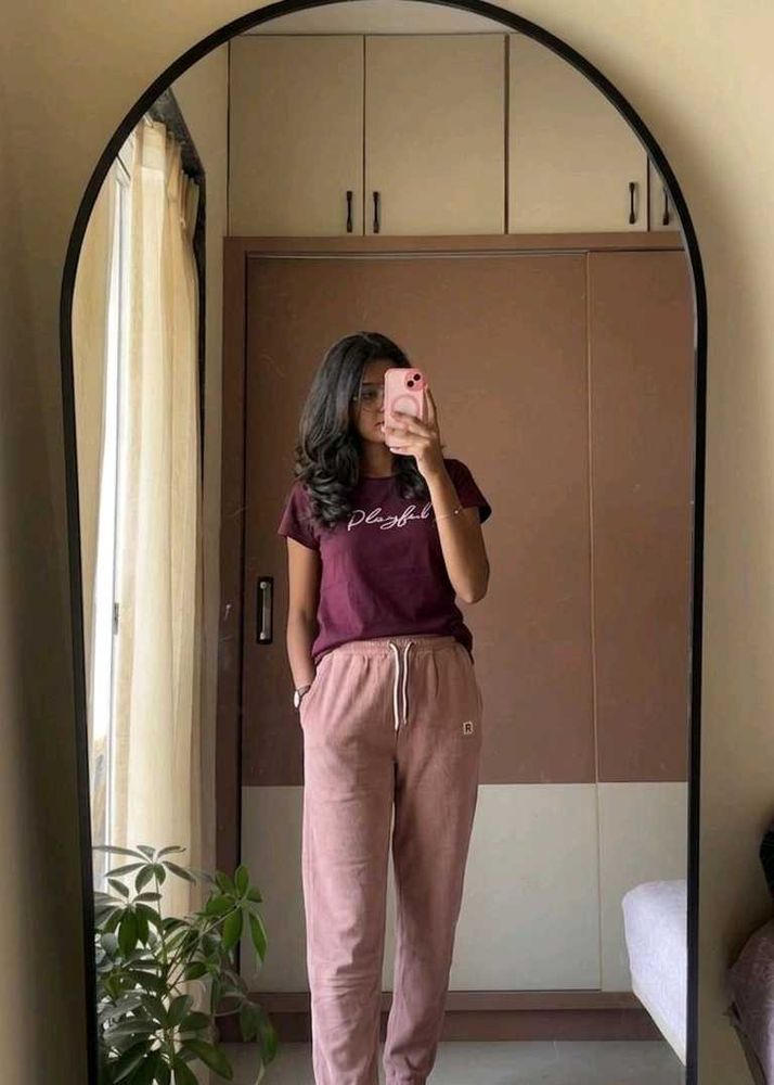 Comfy Pink Sweatpants tshirt