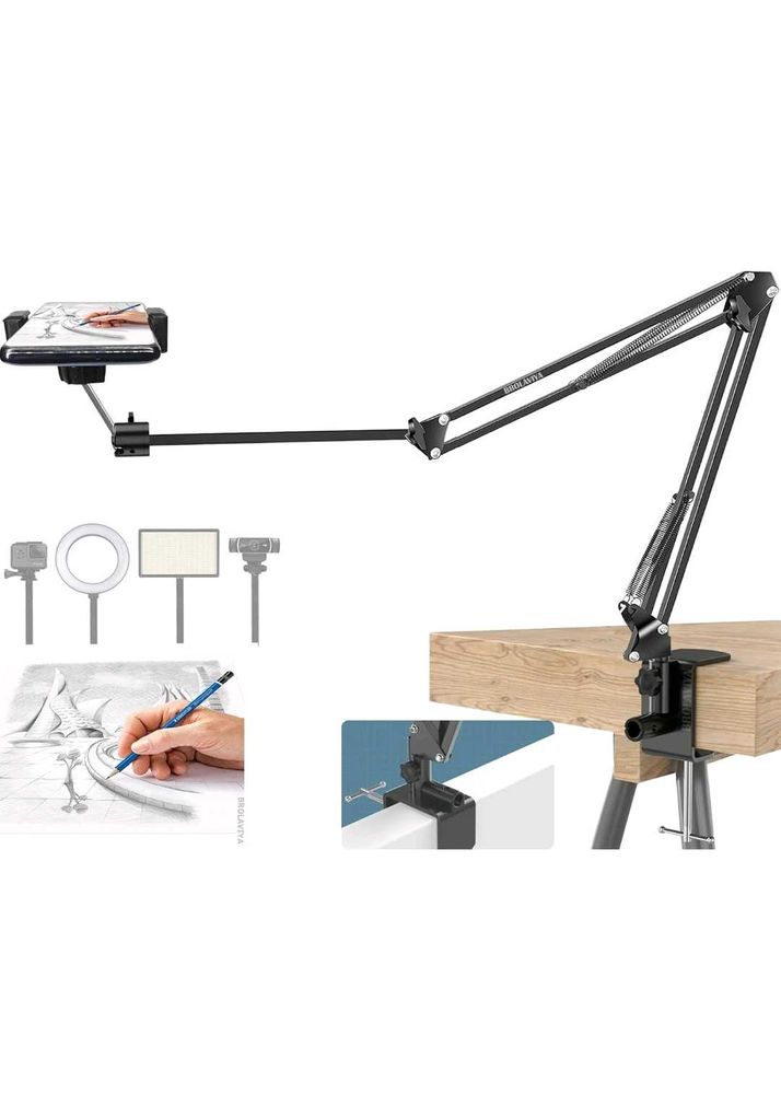 Brolaviya Overhead Tripod With Phone Holder