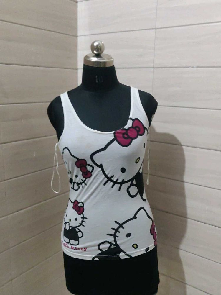 H&amp;M Cute Hello Kitty Tank Top