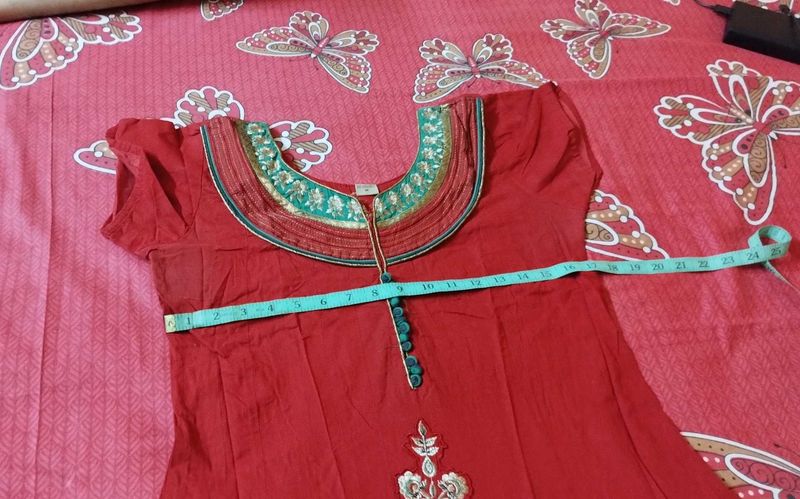 Elegant Red Kurta