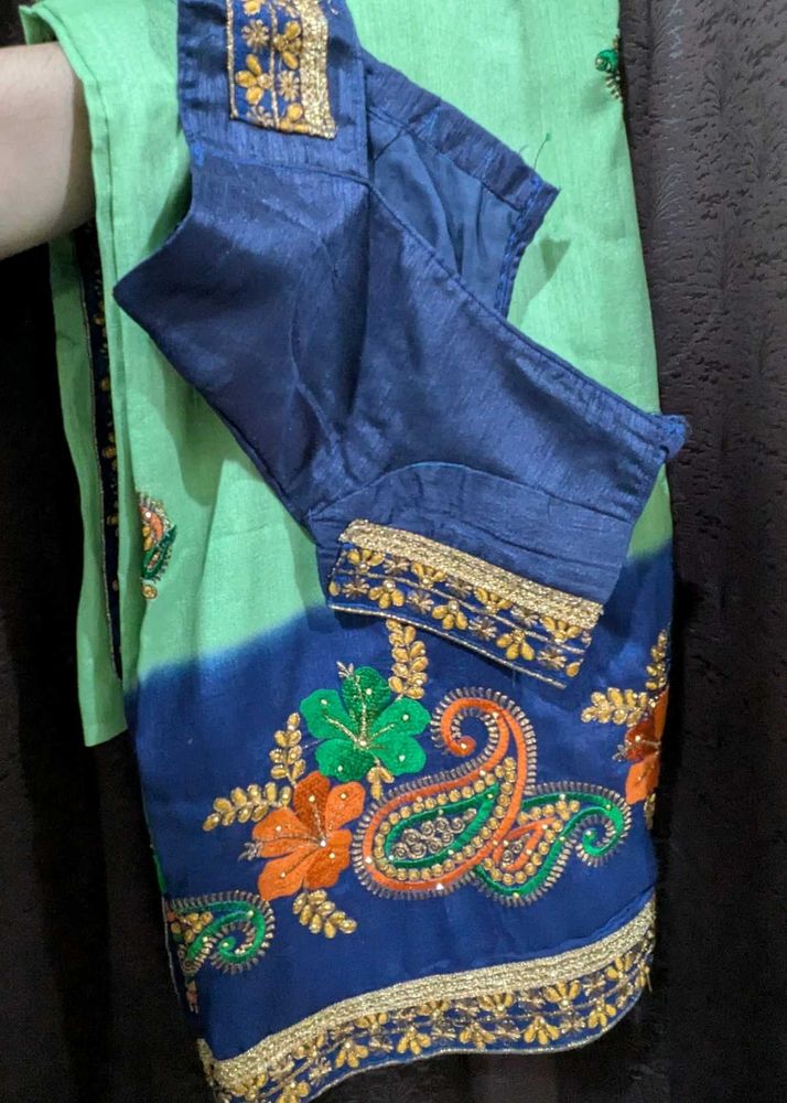 Beautifully Embroidered Saree