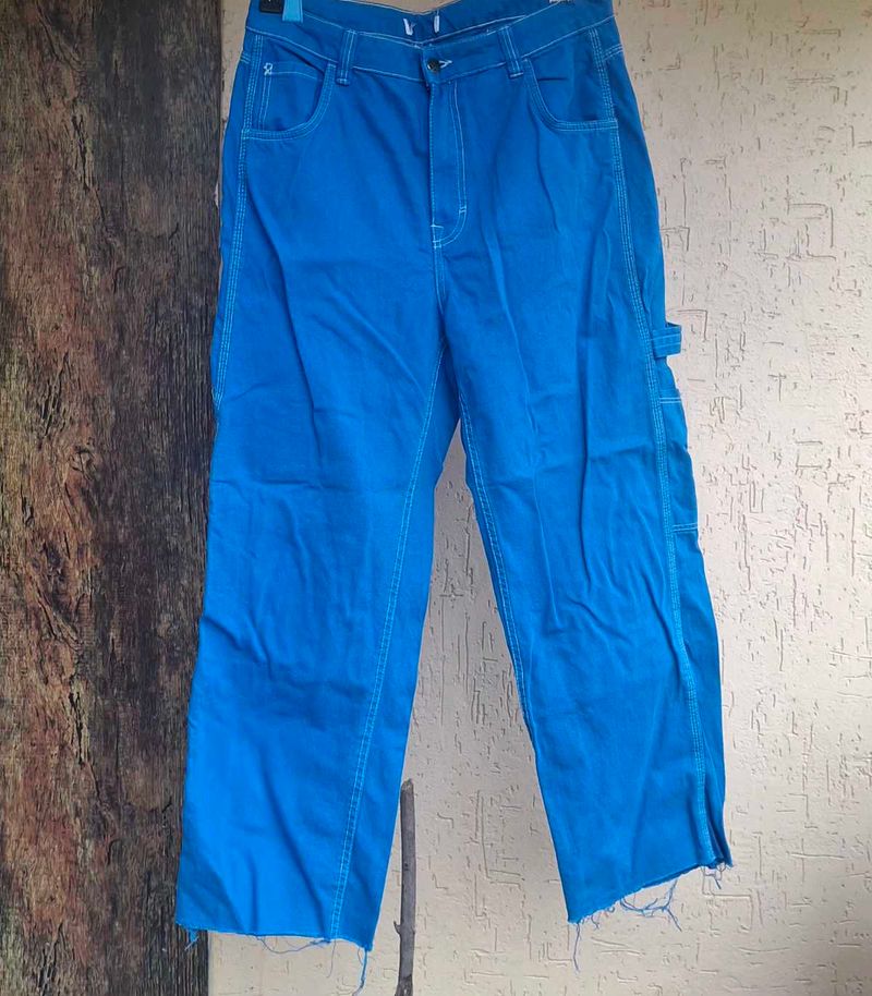 Everyday Blue Cargo Denim(streetwear)