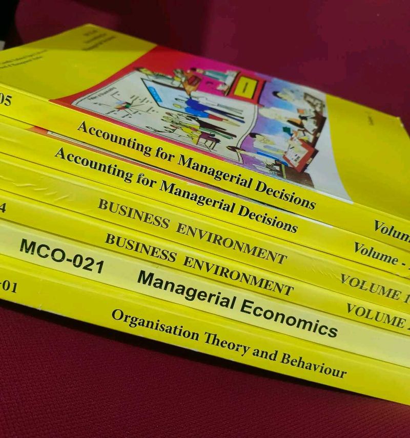 IGNOU MCOM Semester 1 Books