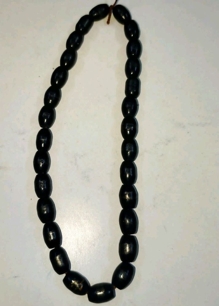Beads Glass Jarkan String /Black large