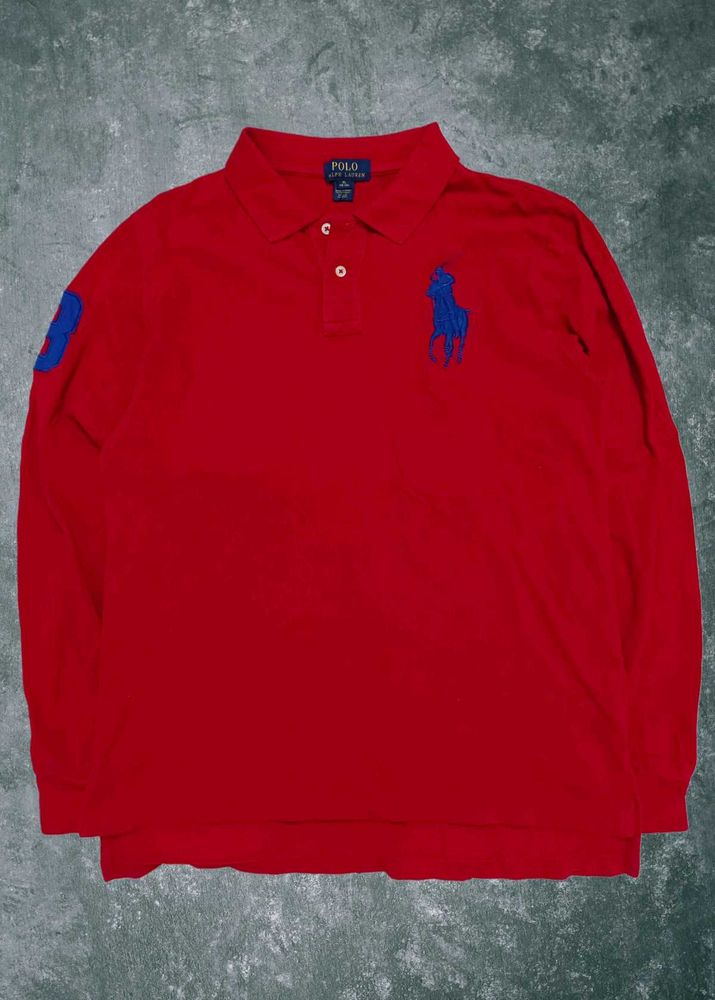 Red Polo Ralph Lauren Long Sleeve Shirt
