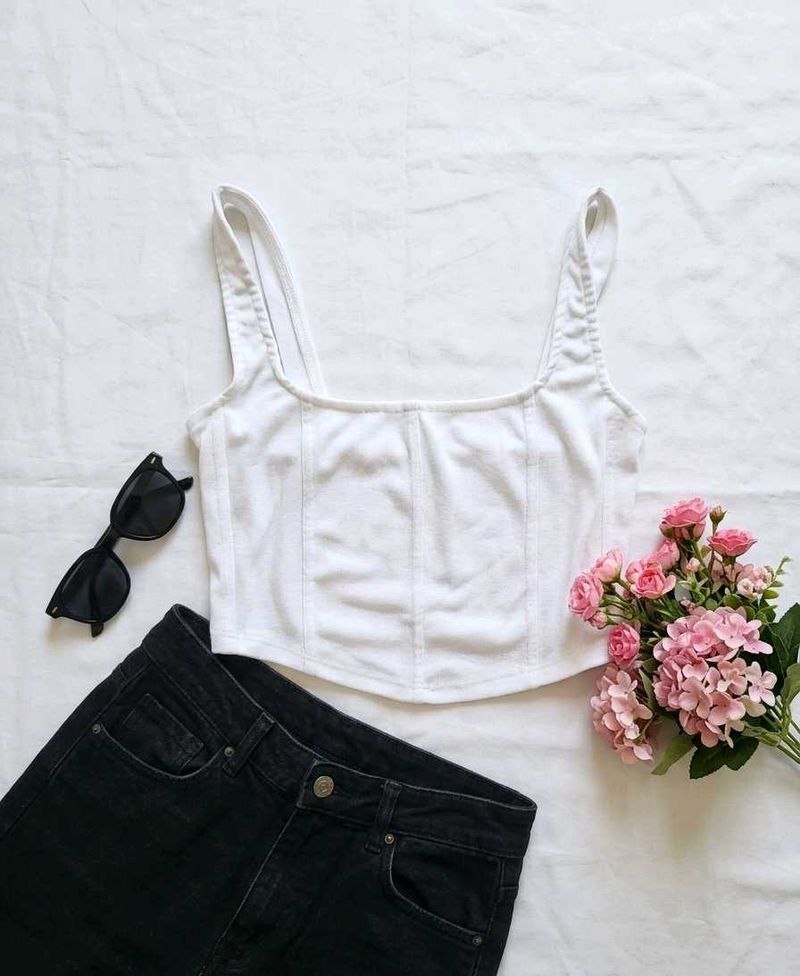 🌸White Corset Top🌸