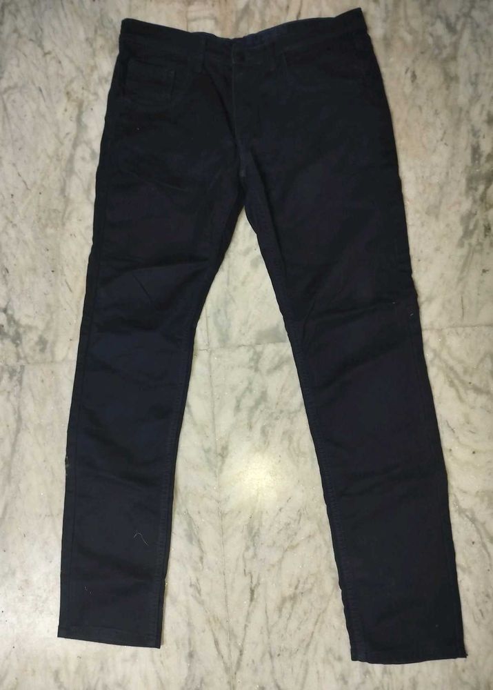 🌺OG VAN HUESEN  Dark Blue Casual Pants
