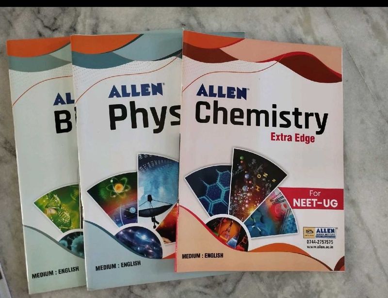 Allen NEET-UG Books (Set of 3) Extra Edge
