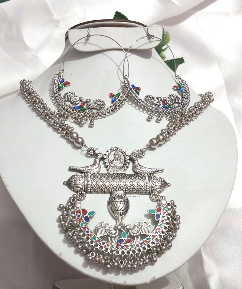 Silver Polish Afghani Jwellery