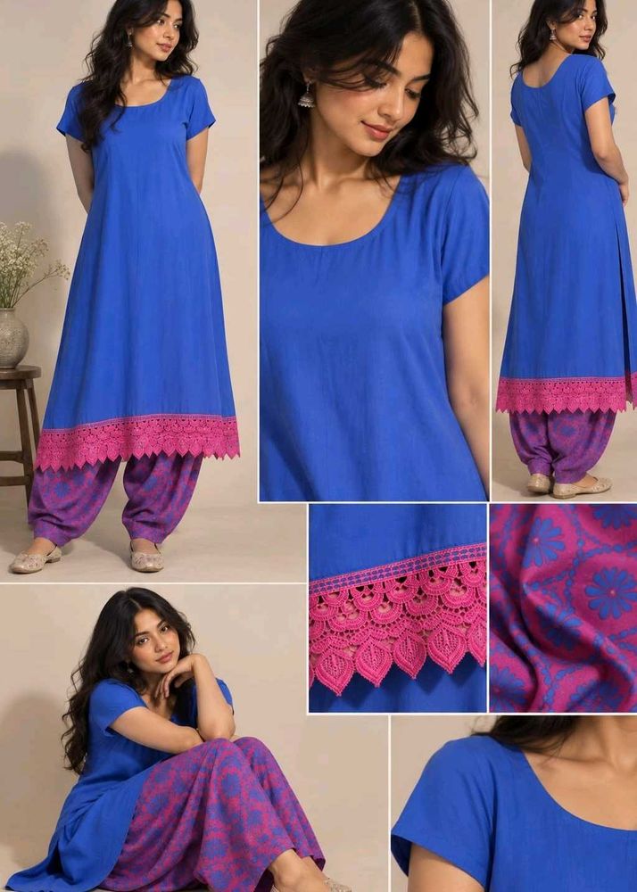 Blue Kurta with pant