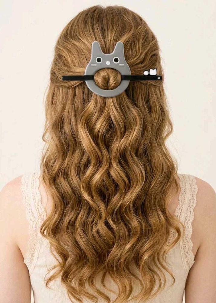 Cute Totoro Hair Clip