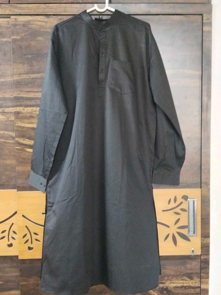 Black Kurta Pant set.