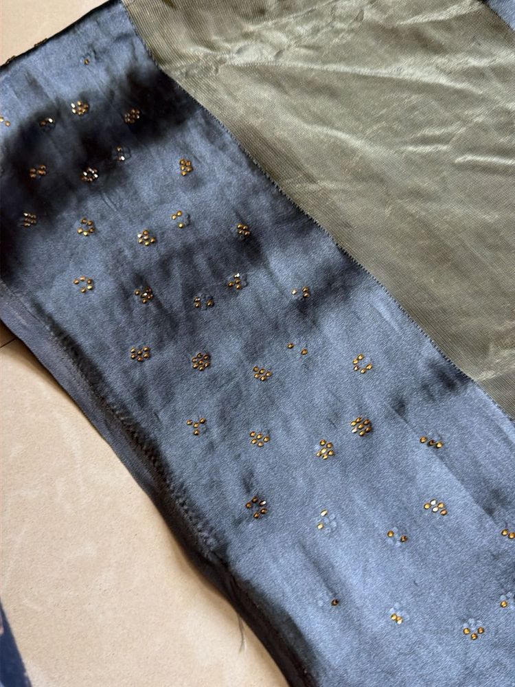 Embellished saree