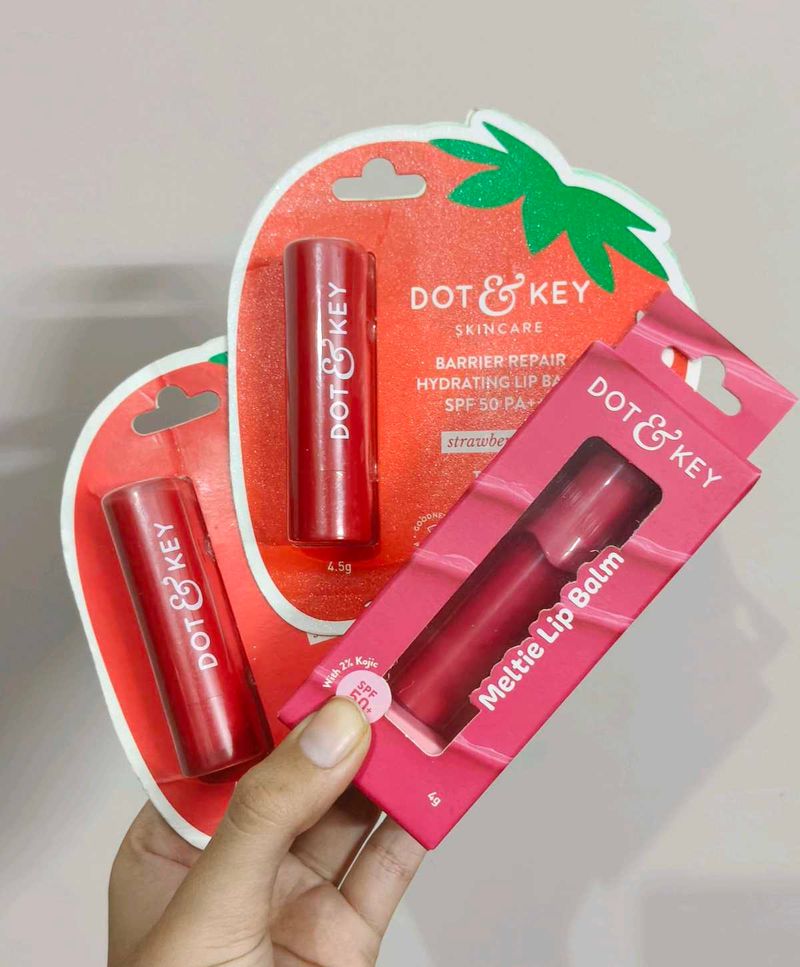 DOT &amp; KEY Hydrating Lip Balm &amp; Meltie