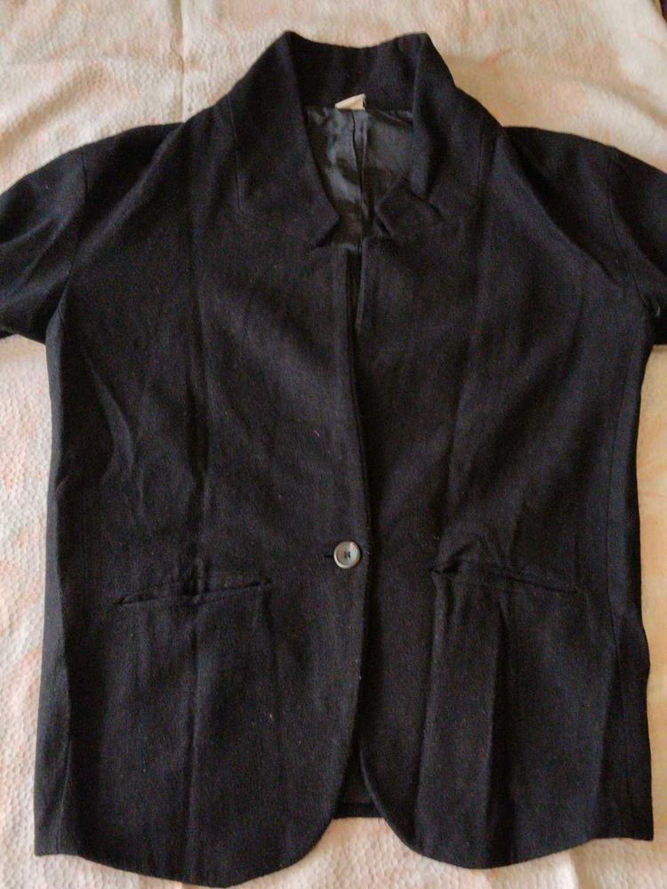 Classic Black Blazer