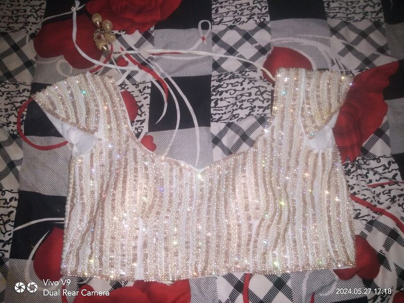 Sparkling Sequin Blouse