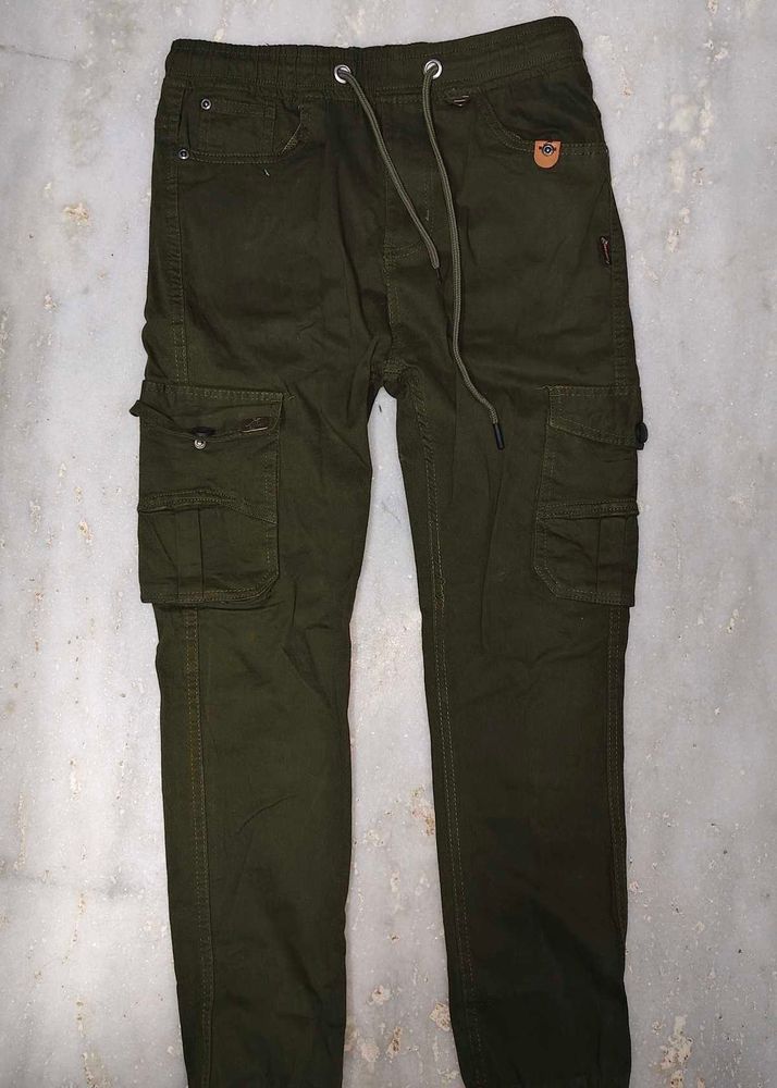 Men's Olive Green Cargo Pants