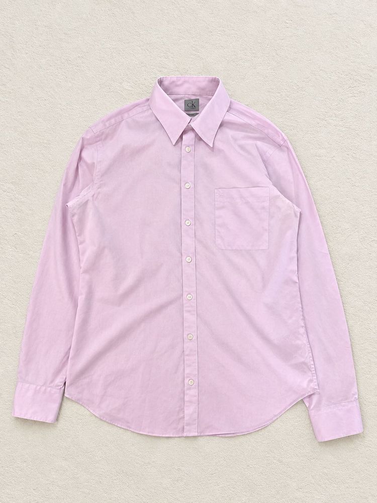 Calvin Klein Men's Lavender Slim Fit Shirt