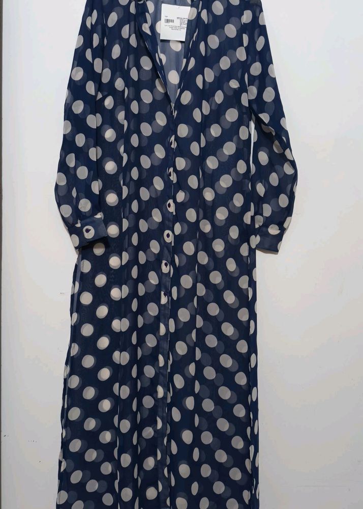 Poly Georgette Long Branded Top