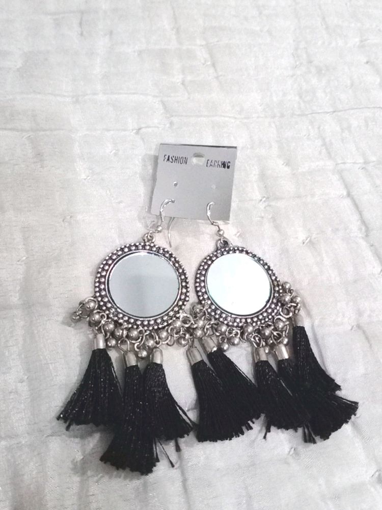 Oxidised Earings