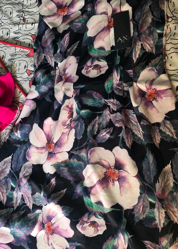 Floral Print Mini Dress