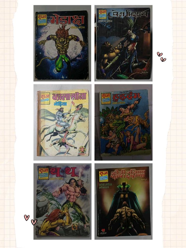 Vintage Indian Comic Books Collection