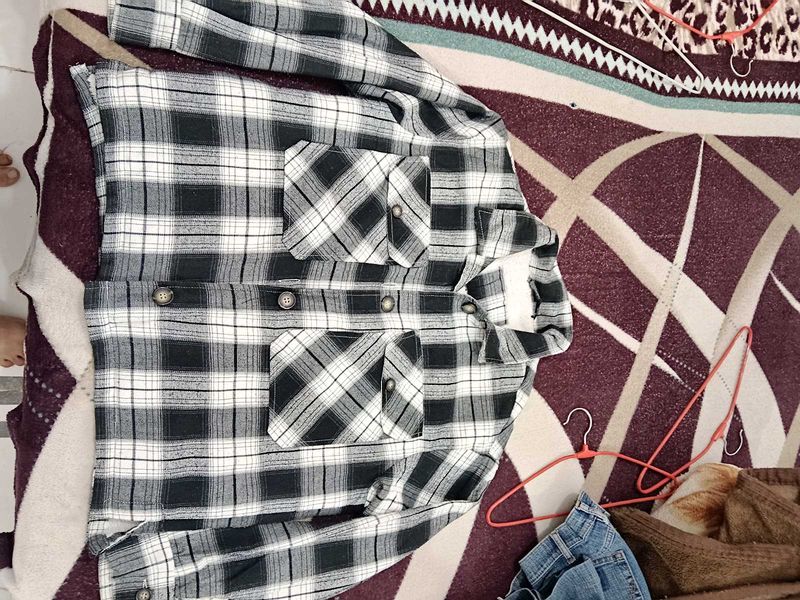 Stylish Plaid Flannel Shirt