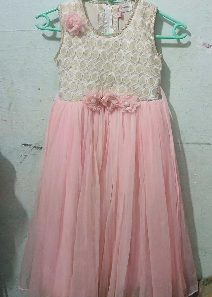 Elegant Pink Party Dress