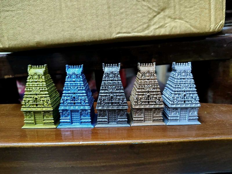 Temple Miniature storage box each 150rs