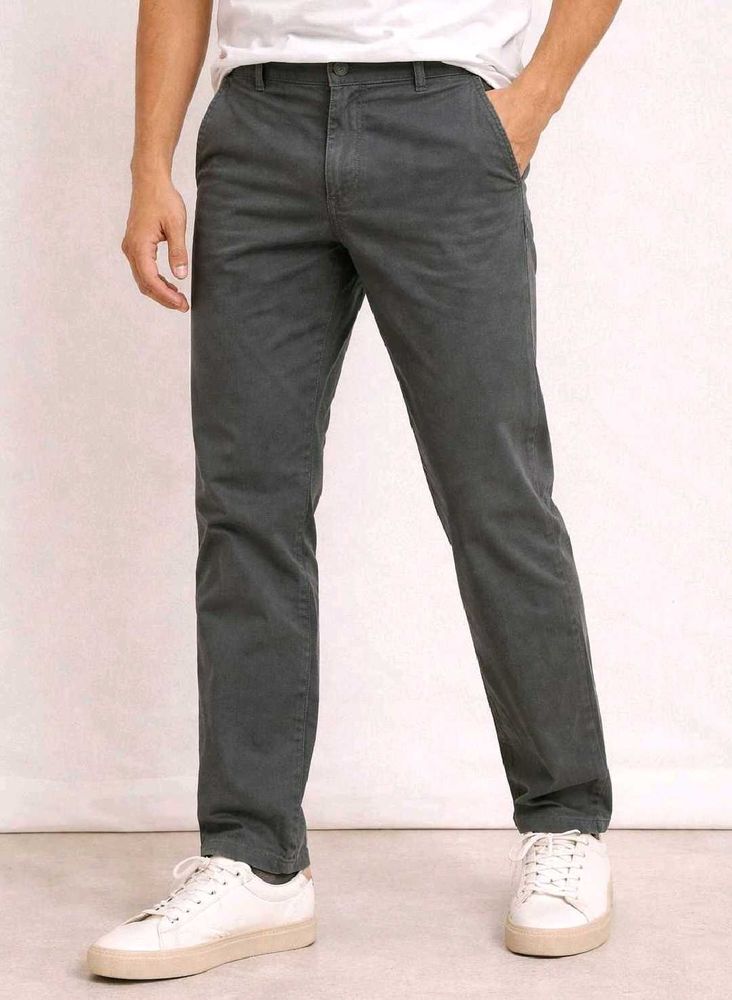 CELIO Dark gray men's trousers