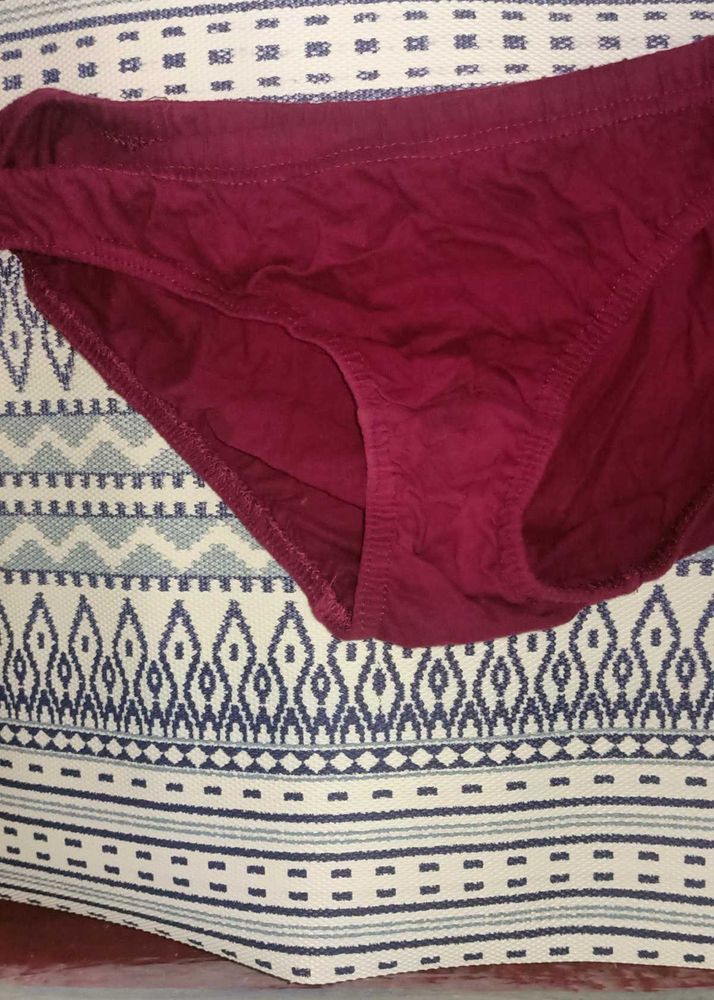 Comfy Maroon Briefs