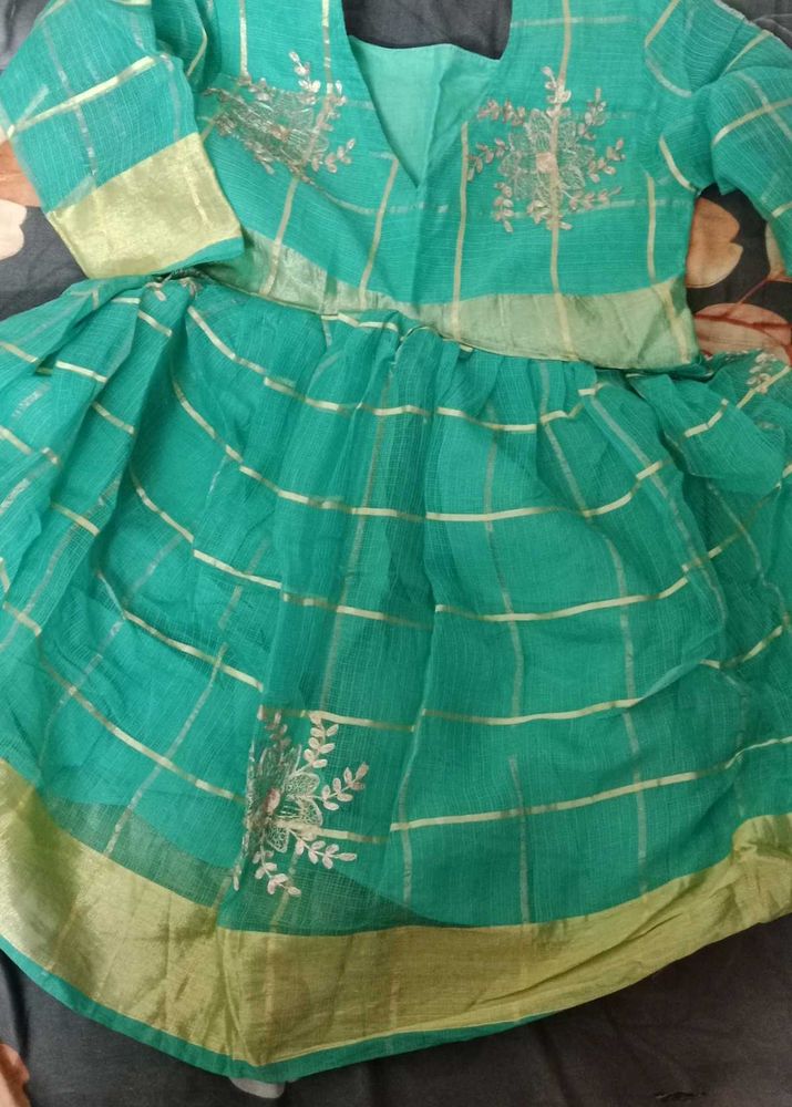 Beautiful Green Kurta Set