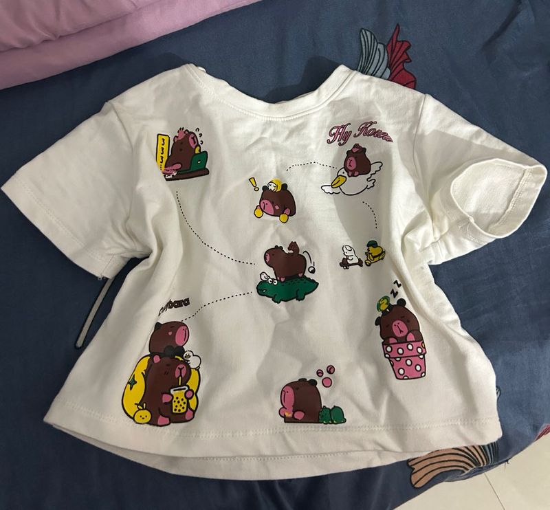 Cute Cartoon Graphic Tee