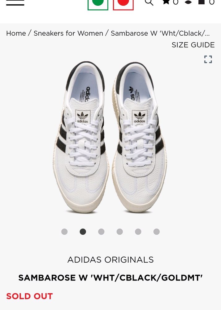 Adidas Sambarose