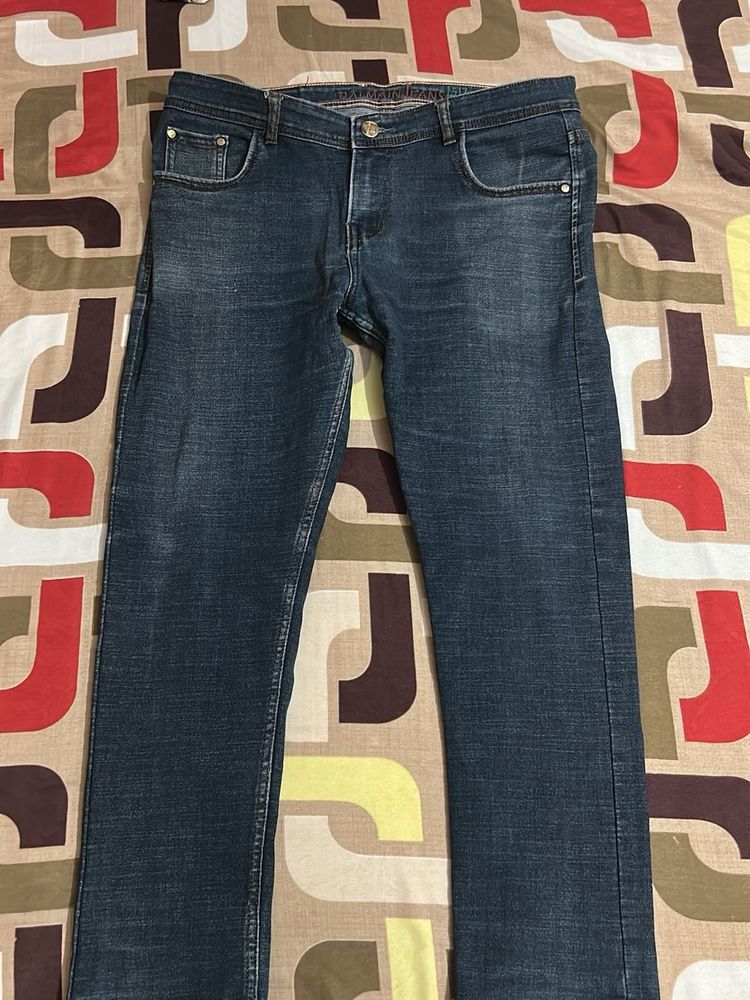 Classic Blue Denim Jeans