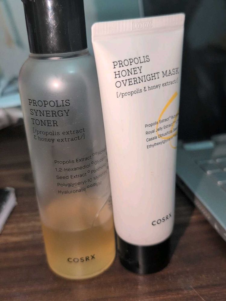 COSRX Propolis Toner &amp; Overnight Mask Set