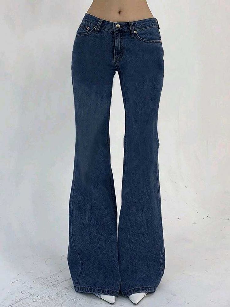 zudio 2000s bootcut jeans ⋆˚꩜｡