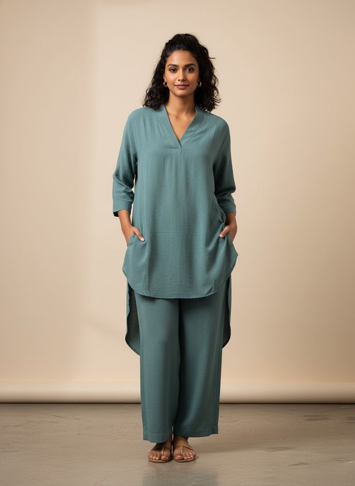 sea green co ord set