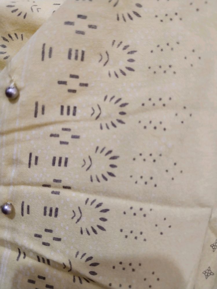 Yellow Kurti Beautiful Like New Kurt
