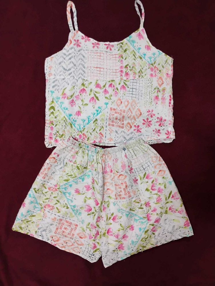 Floral Two-Piece Set