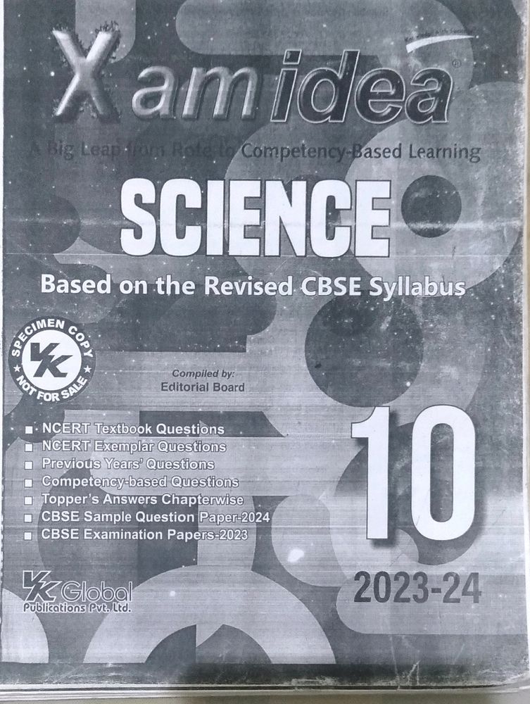 Class10 Science ExamIdea Photocopy