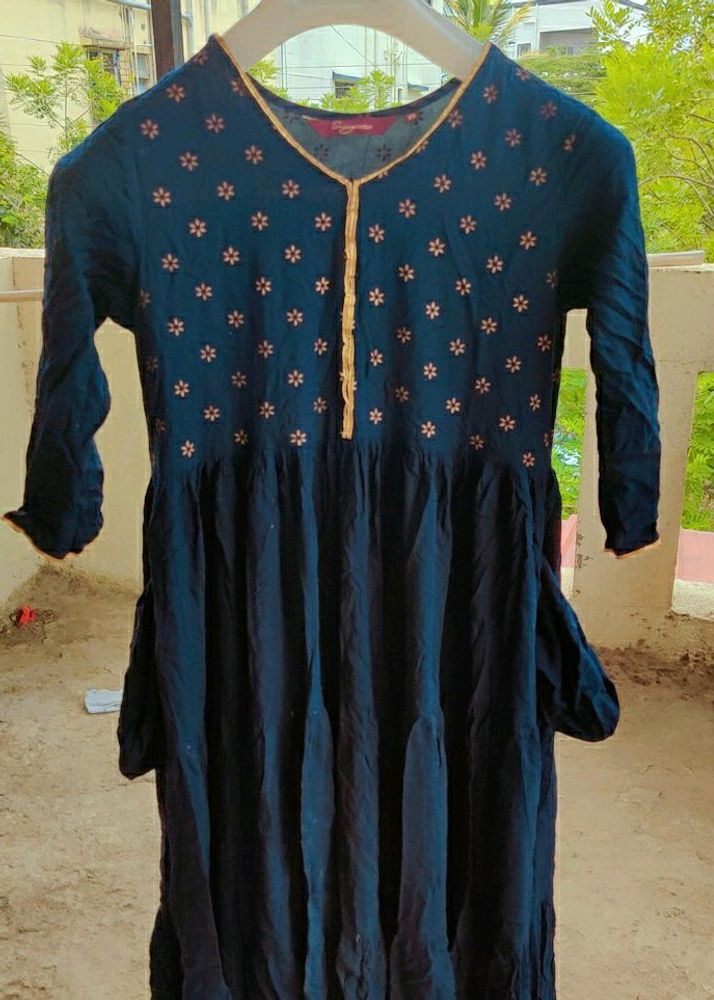 Sangria Full Gare Anarkali Kurti