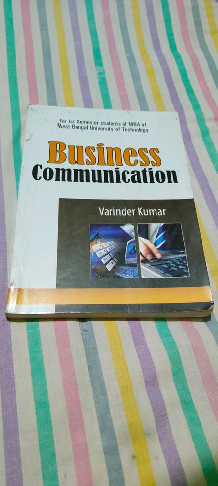 MBA Business Communication book